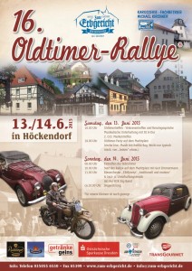 Plakat Oldtimer Ralley